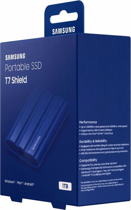 Produktbild Samsung T7 Shield (1000 GB)