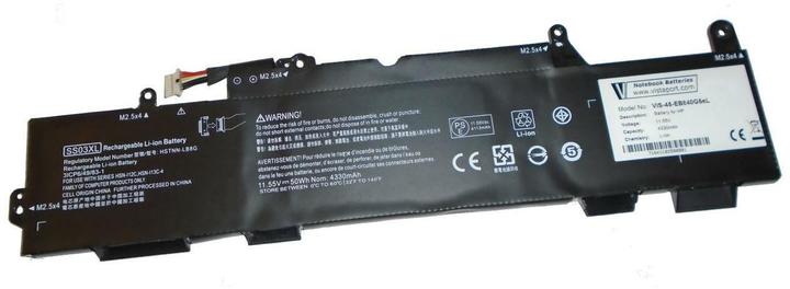 Actual product image Vistaport Akku für HP EliteBook 830/840 G5 (3 Cells, 4330 mAh)