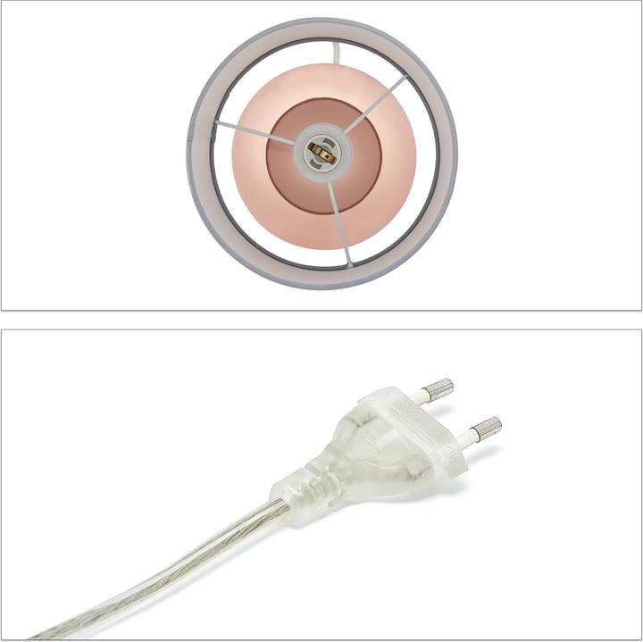 Actual product image Relaxdays Table lamp (E14)