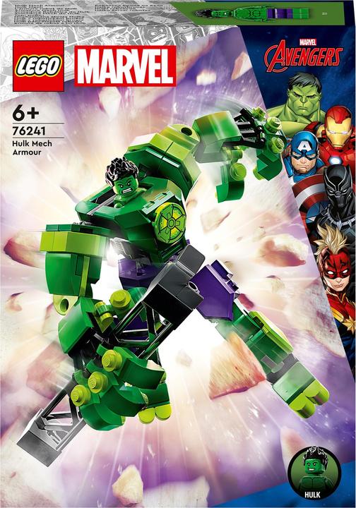 Immagine prodotto LEGO 76241 Armatura Mech di Hulk (76241, LEGO Marvel)
