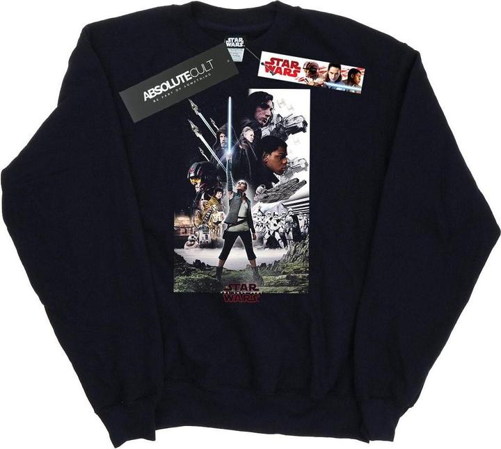 Produktbild Star Wars The Last Jedi Character Poster Sweatshirt (M)