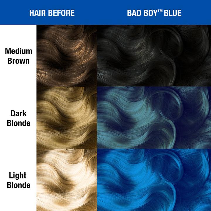 Actual product image Skybound High Voltage Classic Hair Dye Bad Boy Blue 118ml (Bad Boy Blue)