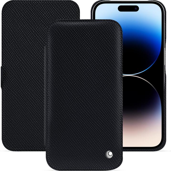 Noreve Horizontal leather flap shell (Apple iPhone 15 Pro)