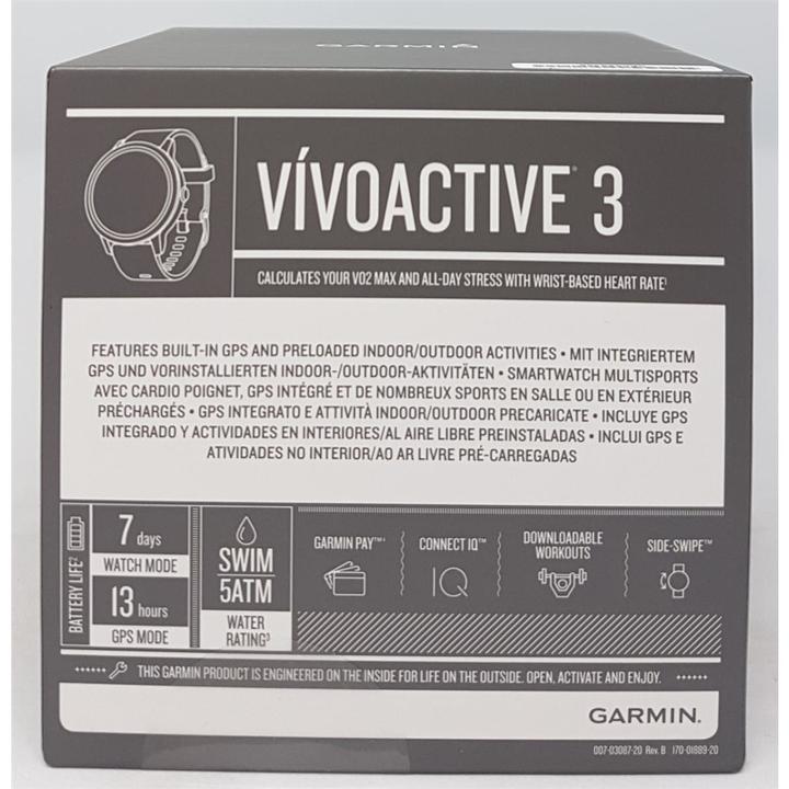 Immagine prodotto Garmin Vivoattivo 3 (43 mm)