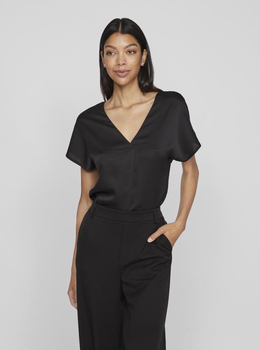Actual product image Vila V-neck top with short sleeves (34)