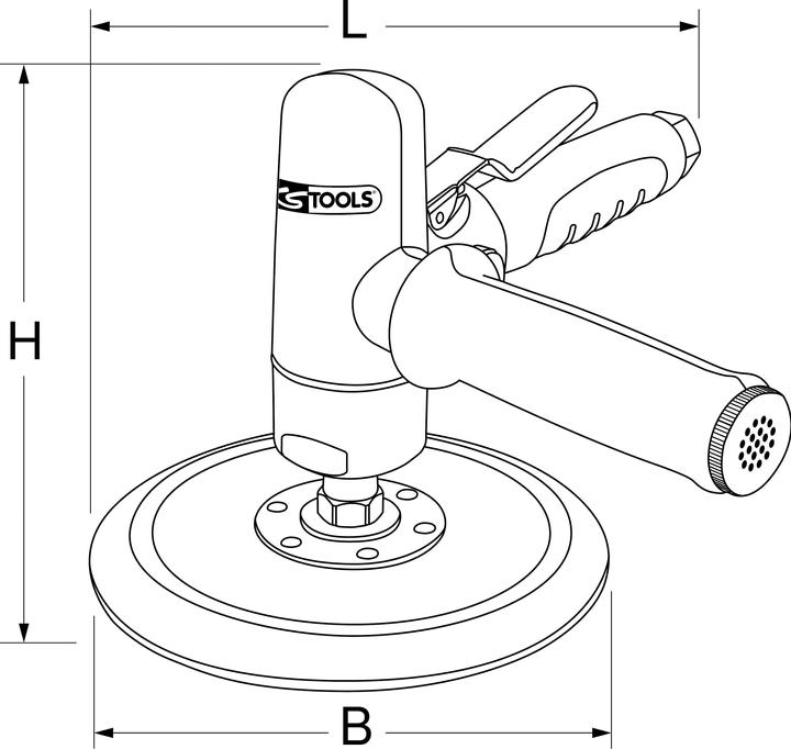 Actual product image KS Tools 515.3063 (Air blast)
