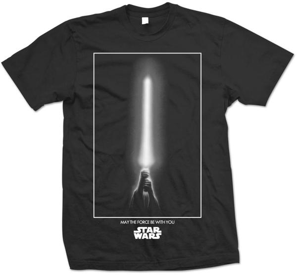 Rock Off Star Wars Unisex Tee: The Force