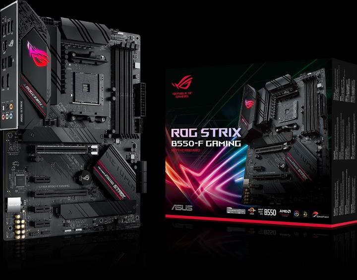 Produktbild ASUS ROG STRIX B550-F GAMING (AM4, AMD B550, ATX)