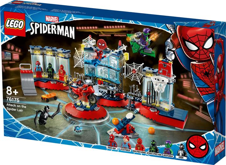 Image du produit LEGO Attaque du repaire de Spider-Man (76175, LEGO Marvel)
