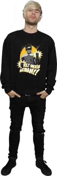 Immagine prodotto Batman TV Series Robin Holy Smokes Felpa Uomo (3XL)