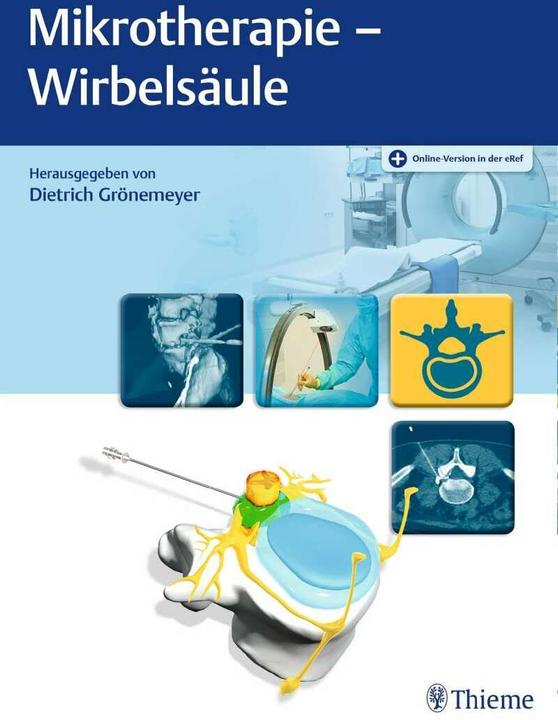 Actual product image Mikrotherapie - Wirbelsäule (German, Dietrich H. W. Grönemeyer, 2023)