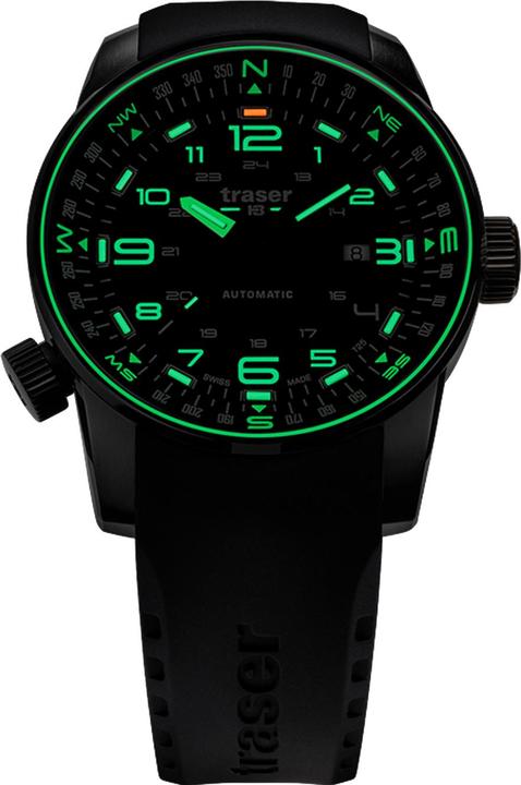 Actual product image Traser H3 109741 P68 Pathfinder Automatic 46mm 10ATM (46 mm)