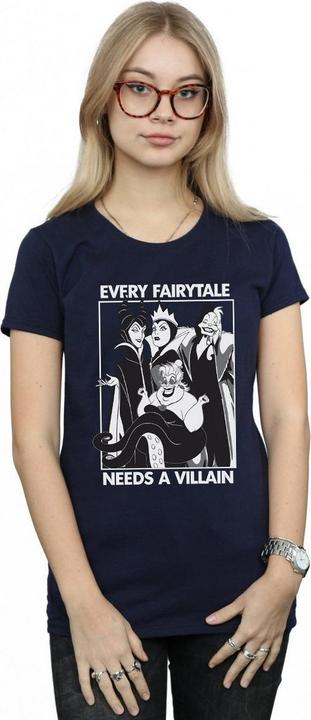 Image du produit Disney Filles Chaque conte de fées a besoin d'un méchant T-Shirt en coton (140, 146)