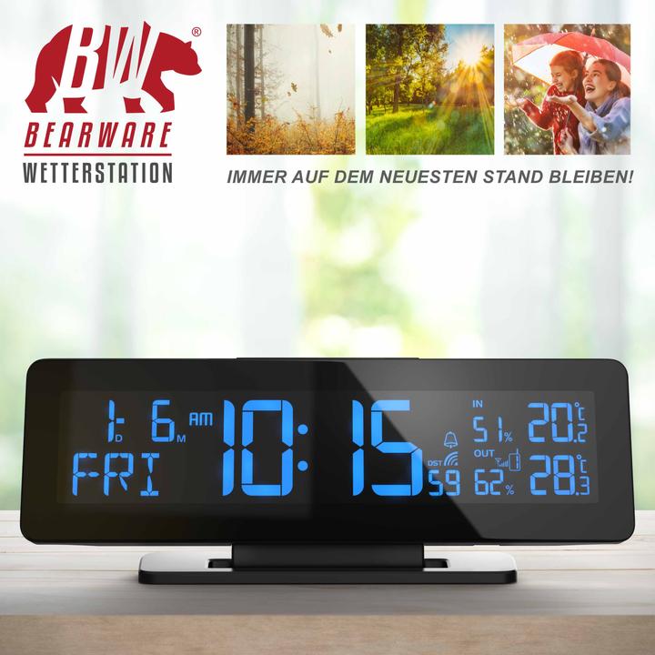 Immagine prodotto Bearware Stazione meteo wireless con sensore esterno
