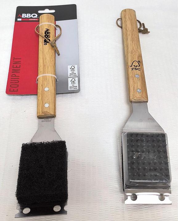 Produktbild Grillbürste Holz 39,5x9,1cm (37.80 cm)