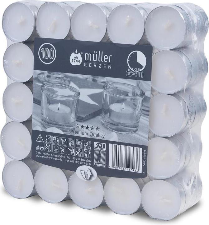 Actual product image müller Kerzen Tea lights (100 pcs.)