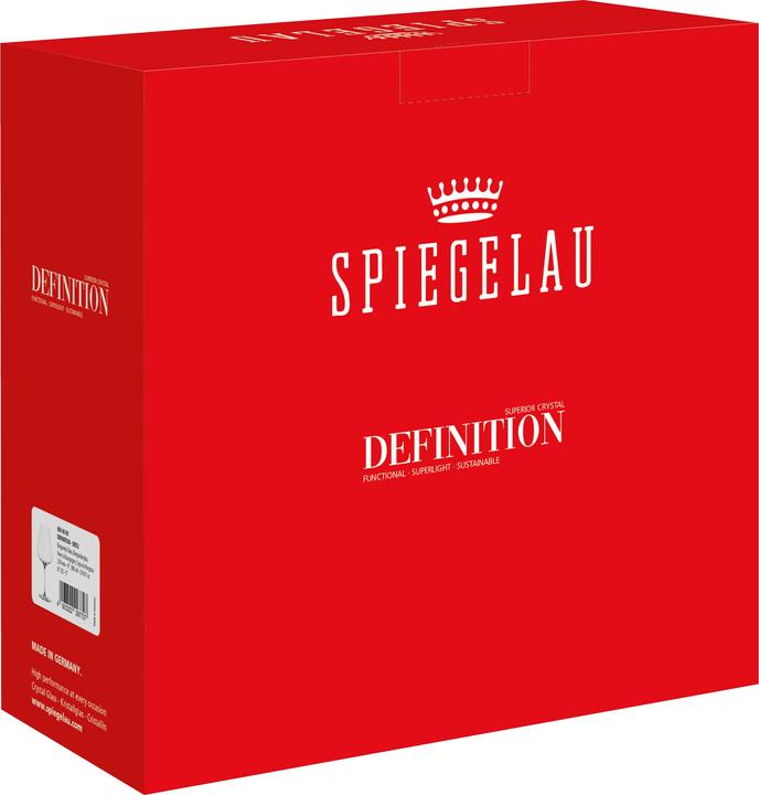 Actual product image Spiegelau Definition of (75 cl, 2 Glasses, Red wine glasses)