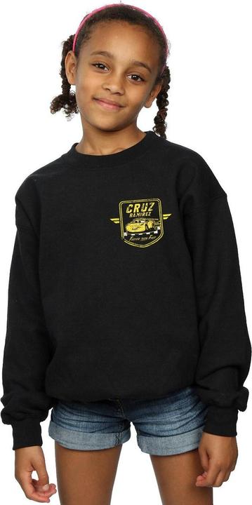Produktbild Disney Cars Cruz Ramirez Faux Pocket Logo Sweatshirt Mädchen (140, 146)