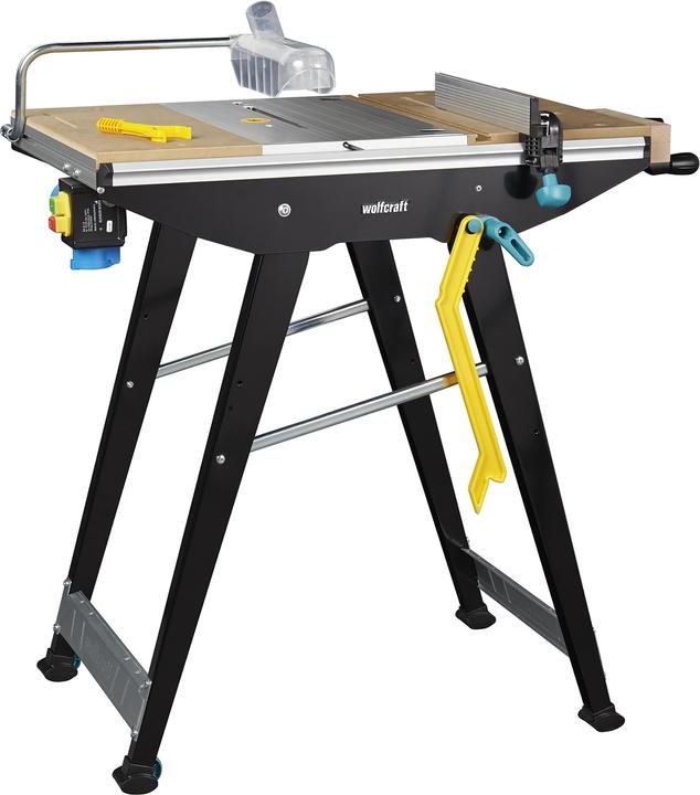 wolfcraft MASTER cut 1500 Work and Machine Table (50 cm, 78 cm)