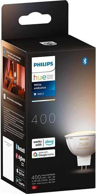 Image du produit Philips Hue White Ambiance (GU5.3, 5.10 W, 400 lm, 1 x, G)