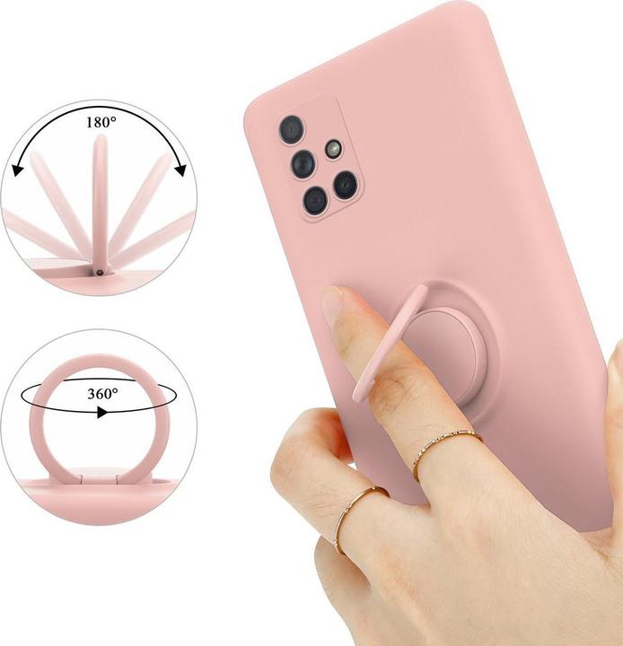 Image du produit Cadorabo TPU Liquid Ring Silicone Case Cover (Samsung Galaxy M40s)