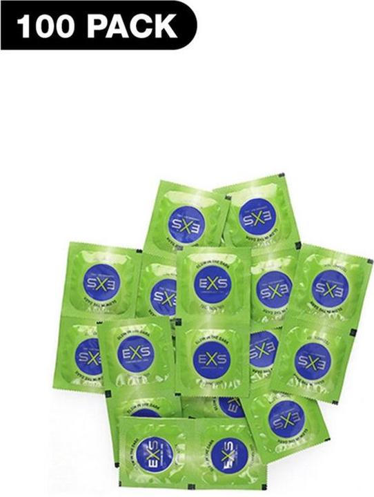 Produktbild EXS Glow in the Dark Condoms (100 Stk.)