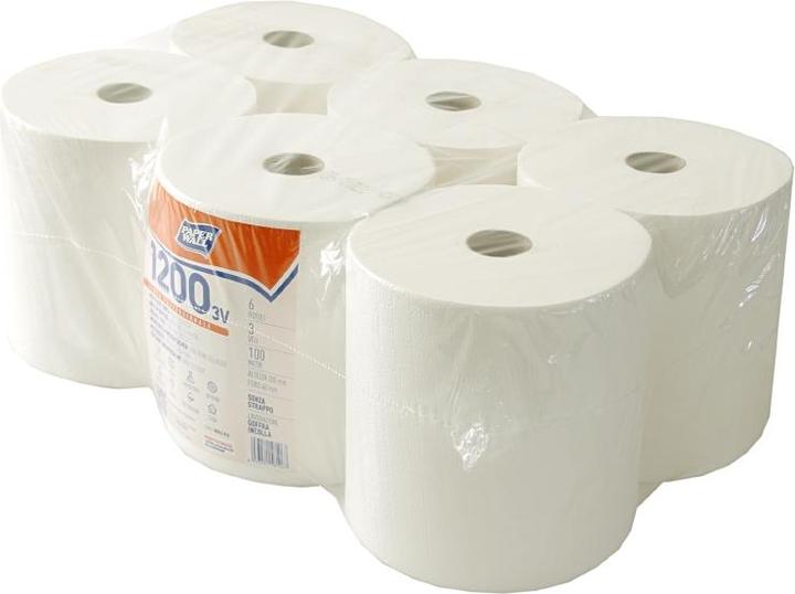 Immagine prodotto Rotolo di asciugamani in cellulosa a 3 veli (6 x)