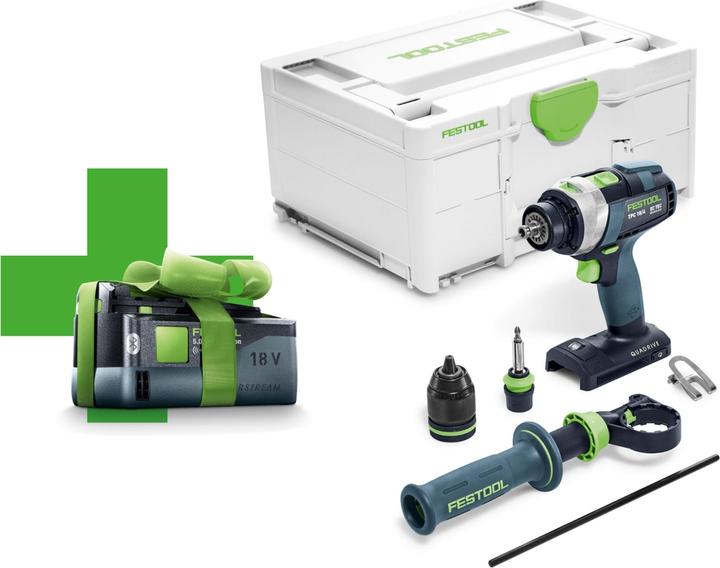 Produktbild Festool Quadrive TPC 18/4 I-Basic (Akkubetrieb)