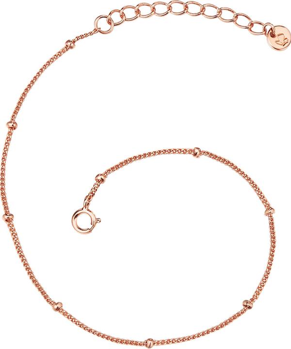 Glanzstücke München Damen Sterling Silber roségold 17,0 cm Basislänge + 3,0 cm Verlängerung - 9378 (17 cm, Sterling Silber)