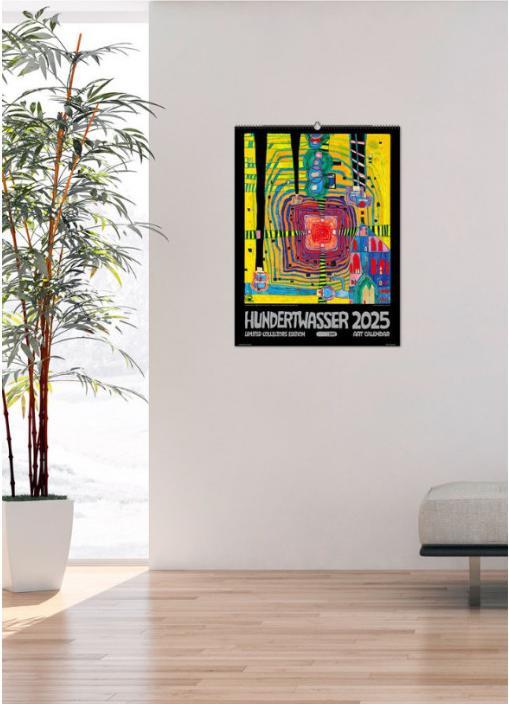 Produktbild Grosser Hundertwasser Art Calendar 2025 (Deutsch)