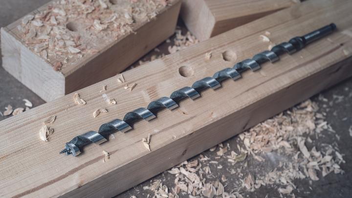 Actual product image Bosch Professional Zubehör PRO Wood Wood auger bit, 12 x 385 x 450 mm (6.35 mm)