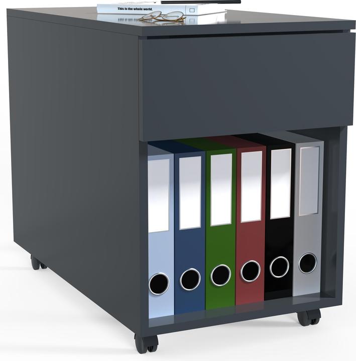 Actual product image VCM Mobile pedestal Office pedestal Castors rollable Dasola 1 drawer (39 x 70 x 55 cm)