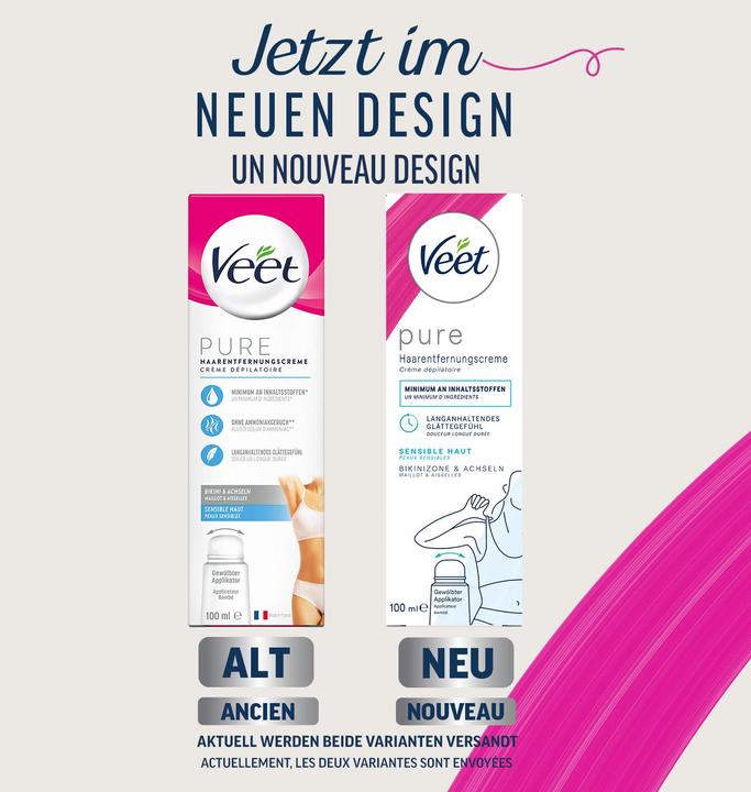 Produktbild Veet Bikini & Achseln (100 ml, 1 x, 130 g)