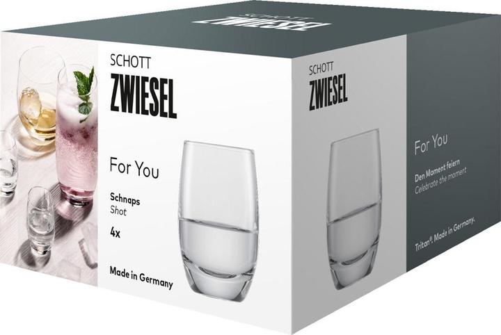 Immagine prodotto Schott Zwiesel Bicchiere per te (0.75 dl, 4 x, Bicchiere di vetro)