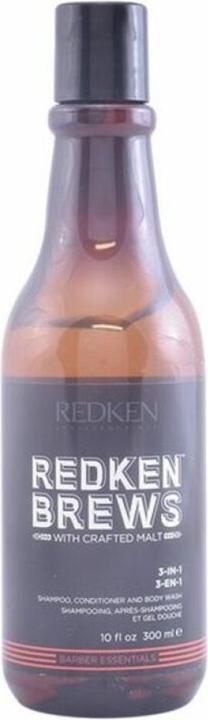 Produktbild Redken Brews 3-In-1 (1000 ml, Flüssiges Shampoo)