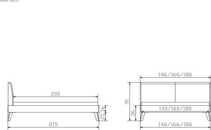 Produktbild Hasena Simona20 (160 x 200 cm)