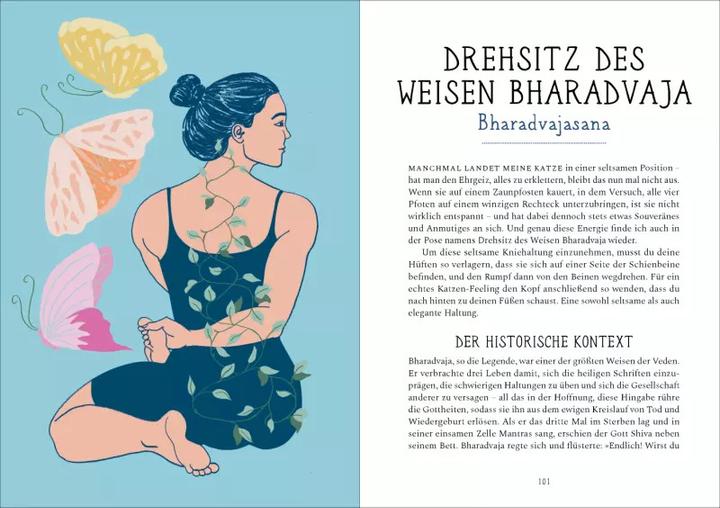 Immagine prodotto Krieger, Hund und Sonnengruss – Legenden und Mythen des Yoga in 30 Posen (Tedesco, Lucy Greeves, Christiane Burkhardt, Amanda León, 2023)