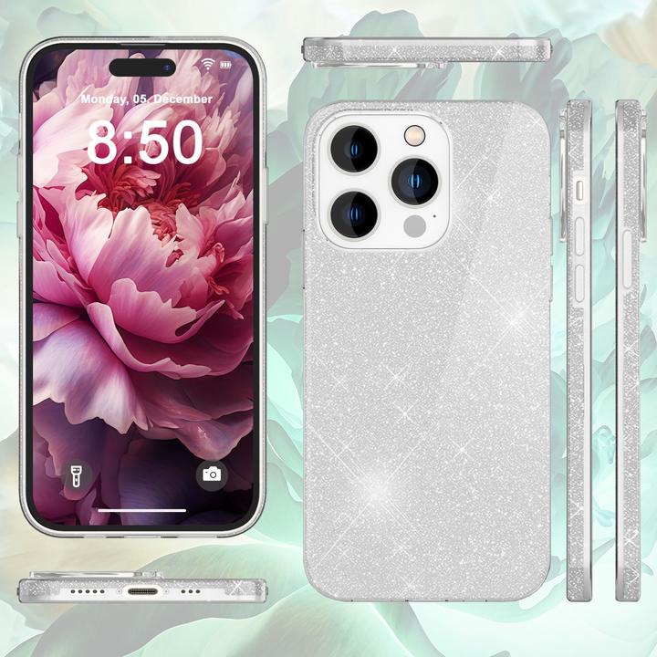 Immagine prodotto Nalia Copertina glitterata (Apple iPhone 15 Pro)