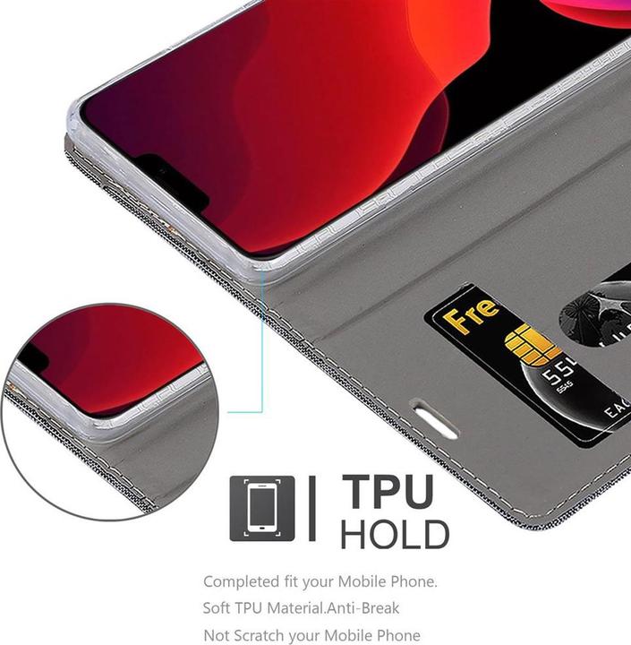 Actual product image Cadorabo Book Jeans Optics Cover (Apple iPhone 12 Pro Max)