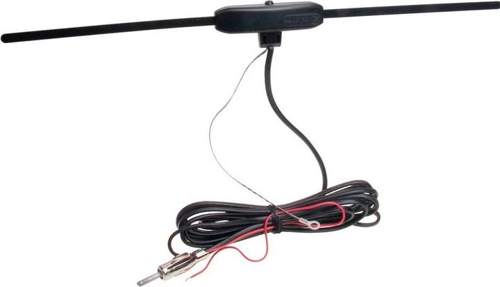 ACV Glasklebeantenne AM/FM DIN(m) 12V extern