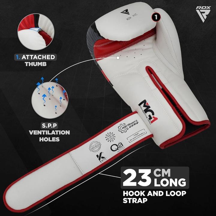 Image du produit Rdx Boxing Glove Bgr-F7 Red (10 OZ, Taille unique)