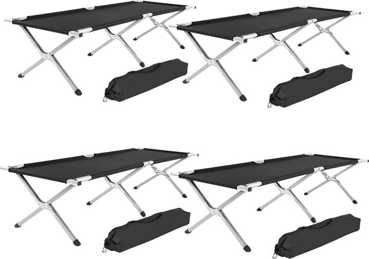 Actual product image tectake 4x cot