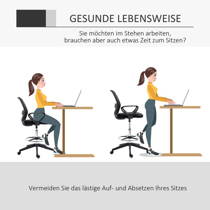 Actual product image Vinsetto Office chair
