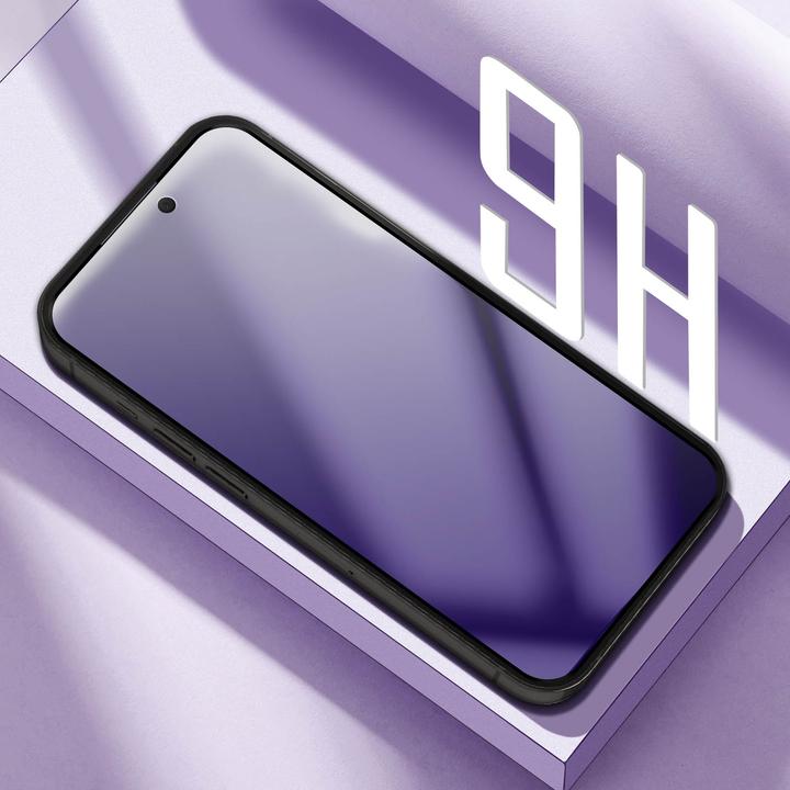 Actual product image Avizar BlueGuard glass display protection with blue light filter (1 Piece, Apple iPhone 14 Pro Max)