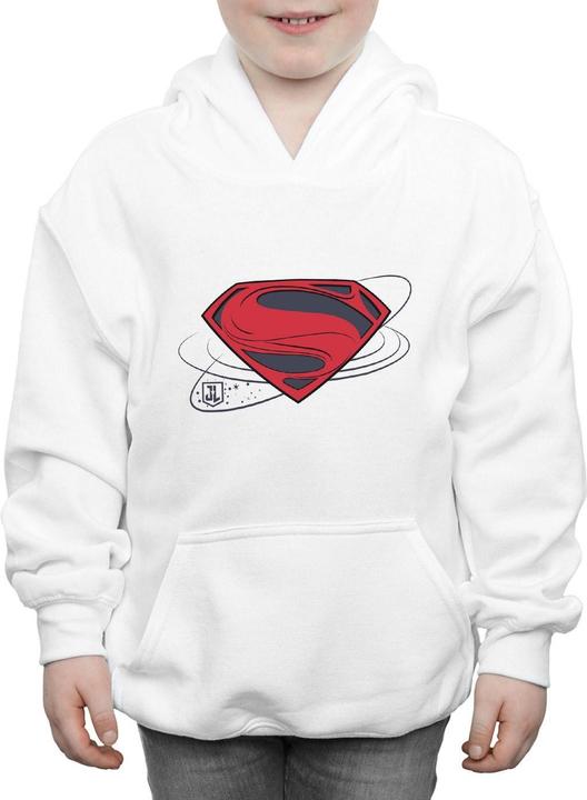 Immagine prodotto Justice League Movie Superman Logo Felpa con Cappuccio Ragazzi (140, 146)