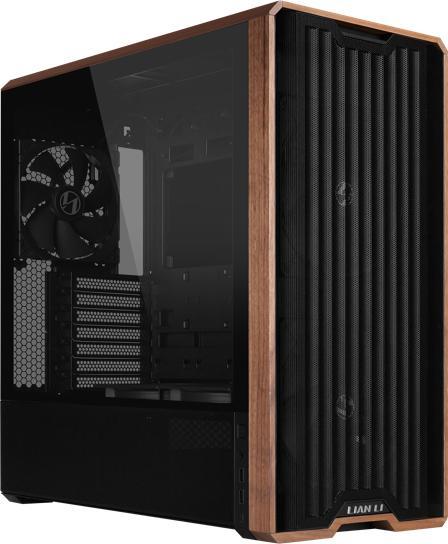 Actual product image Lian-Li Lancool 217 PC-Gehäuse, Midi-Tower, ATX, Tempered Glass - schwarz (ATX, SSI EEB, E-ATX, mATX, Mini-ITX)