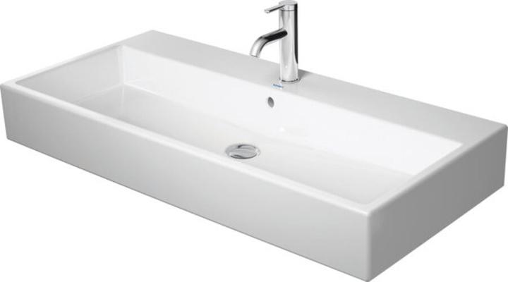 Duravit Lavabo VERO AIR m ÜL HLB geschli 1000x470mm 1 HL bianco (470 mm, 1000 mm)
