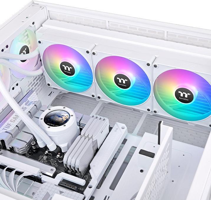 Actual product image Thermaltake TT TH420 V2 Ultra EX ARGB Sync Snow Edition All-In-One