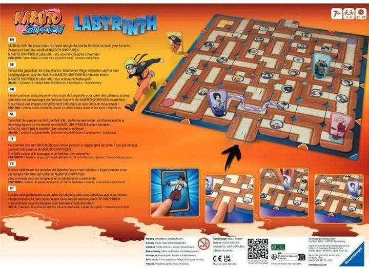 Actual product image Ravensburger Naruto Labyrinth (German, Spanish, French, Dutch, Italian, Portuguese, English)