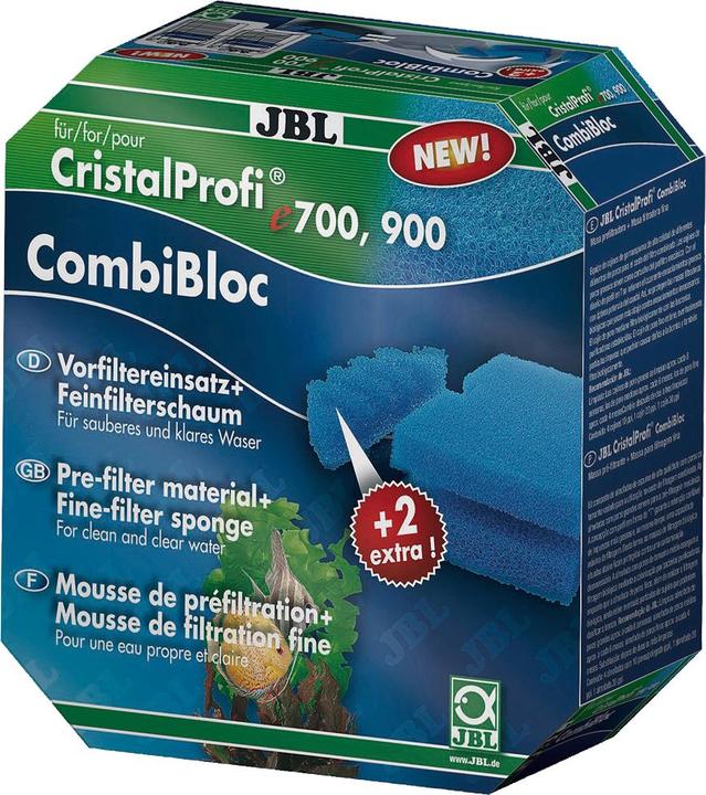 Produktbild JBL Aquaristik und Terraristik CombiBloc CristalProfi e401/e700/e701/e900/e901 (Innenfilter, Süsswasser)